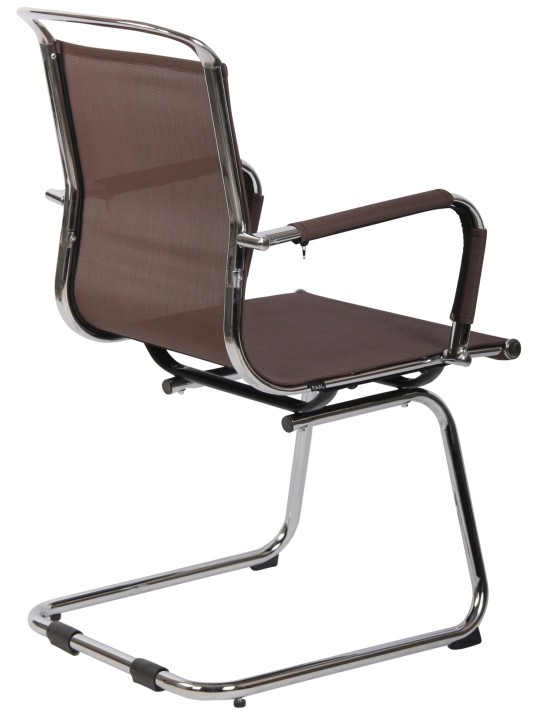 Bezoekersstoel Barnet Mesh, bruin Bezoekersstoel Barnet Mesh, bruin