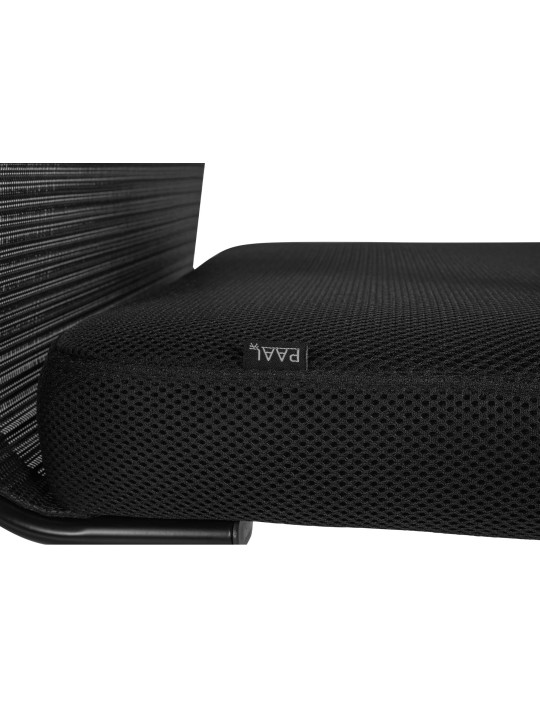 Bezoekersstoel Denny, zwart Bezoekersstoel Denny, zwart