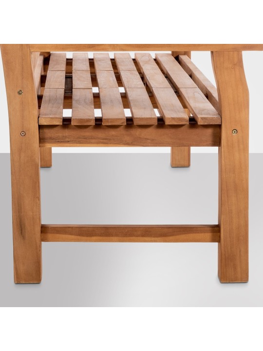 Teakhouten bank Orlando 150 cm, teak Teakhouten bank Orlando 150 cm, teak