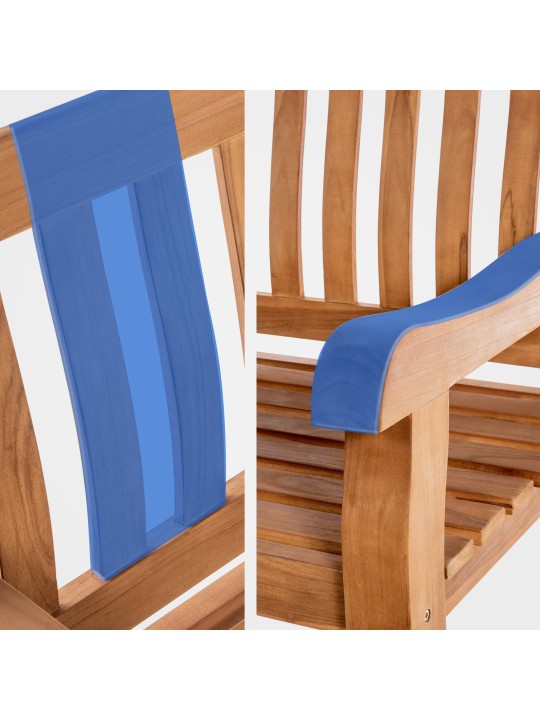 Teakhouten bank Orlando 150 cm, teak Teakhouten bank Orlando 150 cm, teak