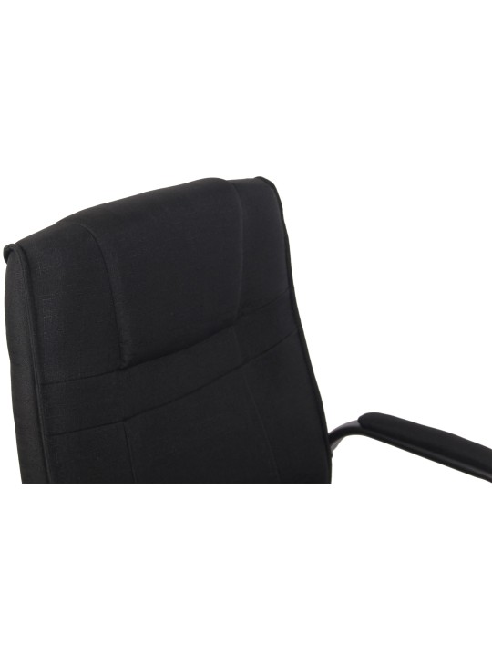 Bezoekersstoel Attila stof, zwart/zwart Bezoekersstoel Attila stof, zwart/zwart