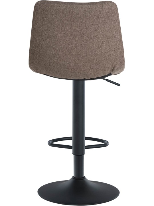 Barkruk Jerry stof, taupe