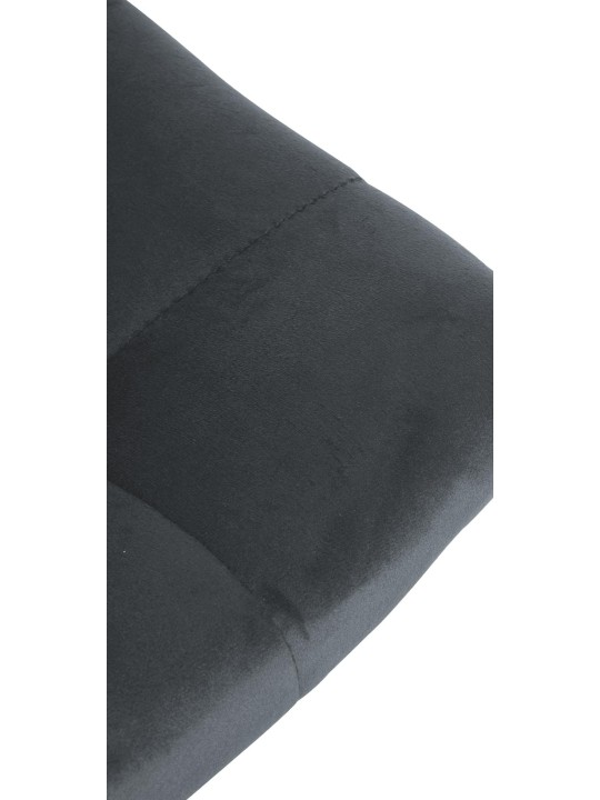 Barkruk Jerry fluweel, donkergrijs Barkruk Jerry fluweel, donkergrijs