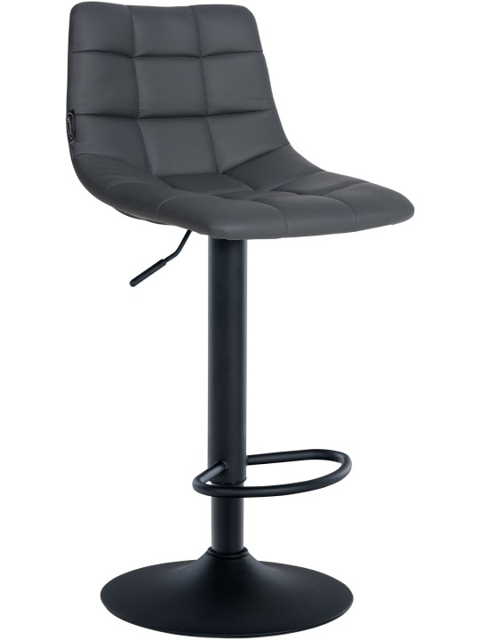 Barkruk Jerry kunstleer, grijs