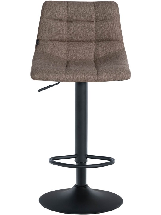 Barkruk Jerry stof, taupe