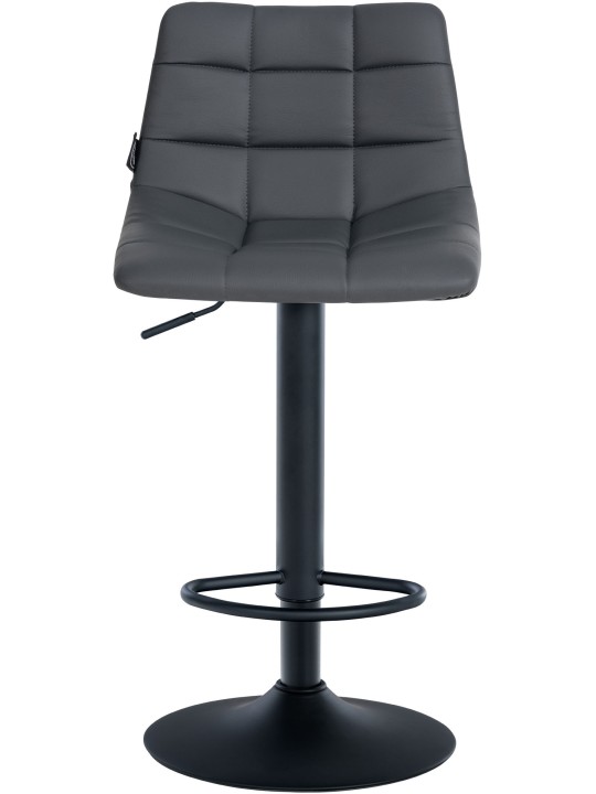 Barkruk Jerry kunstleer, grijs