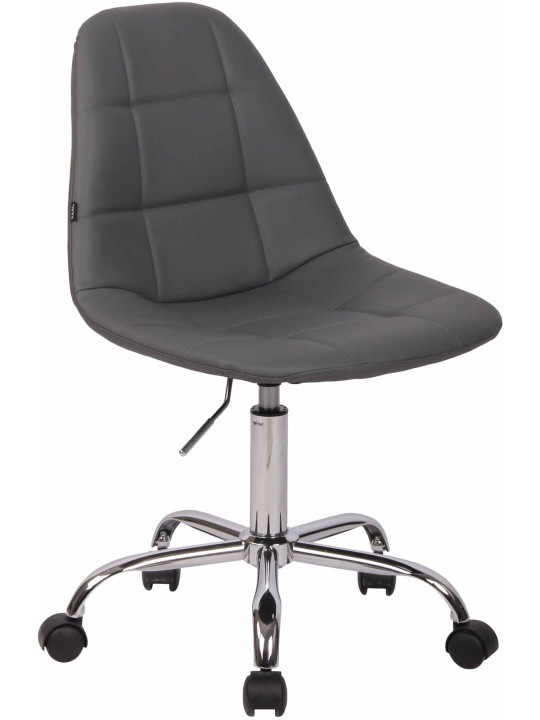 Bureaustoel Reims kunstleer, grijs