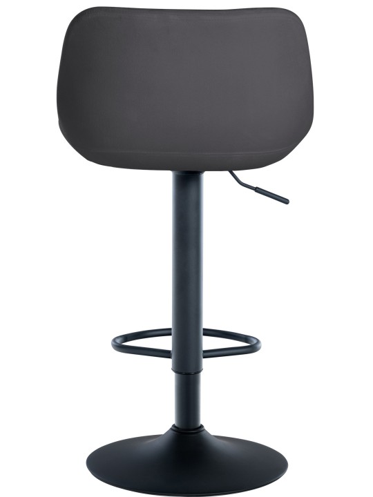 Barkruk Loft fluweel, donkergrijs
