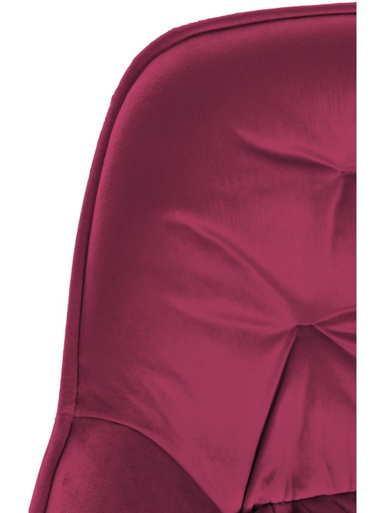 Barkruk Gibson 76 fluweel, lila