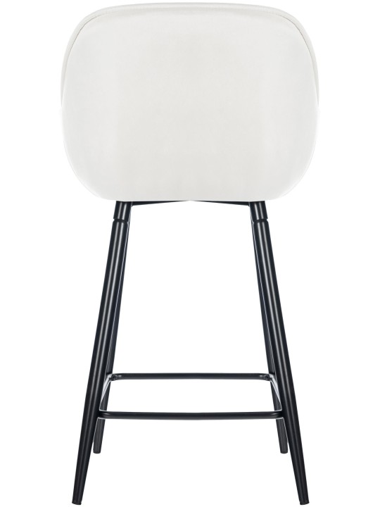 Barkruk Gibson 76 fluweel, crèmewit Barkruk Gibson 76 fluweel, crèmewit