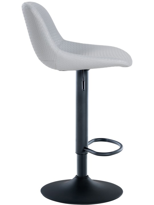 Set van 2 barkrukken Loft kunstleer, grijs