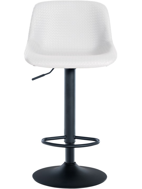 Set van 2 barkrukken Loft kunstleer, wit