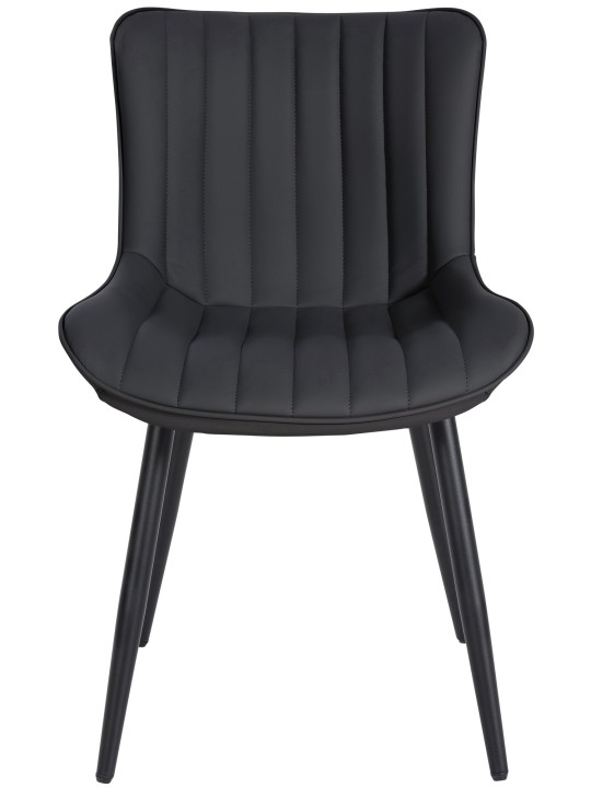 Stoel Largo kunstleer, zwart