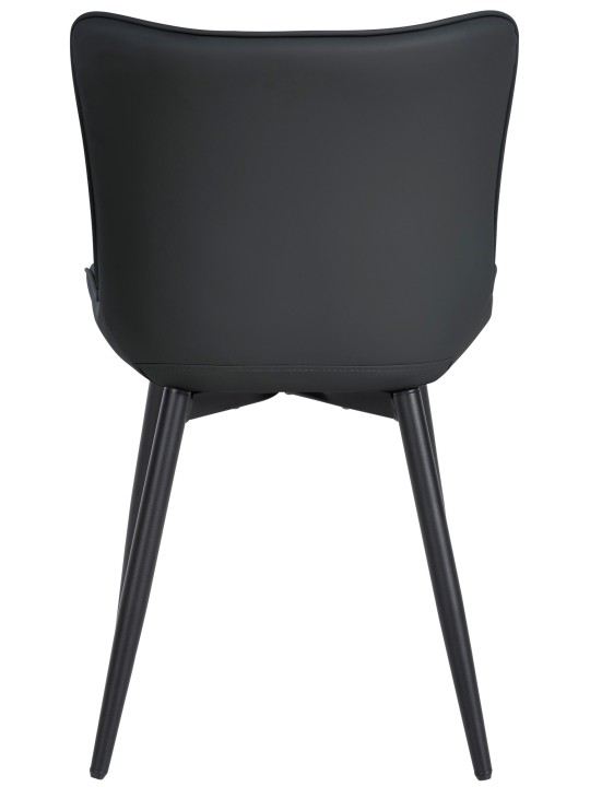 Stoel Largo kunstleer, zwart