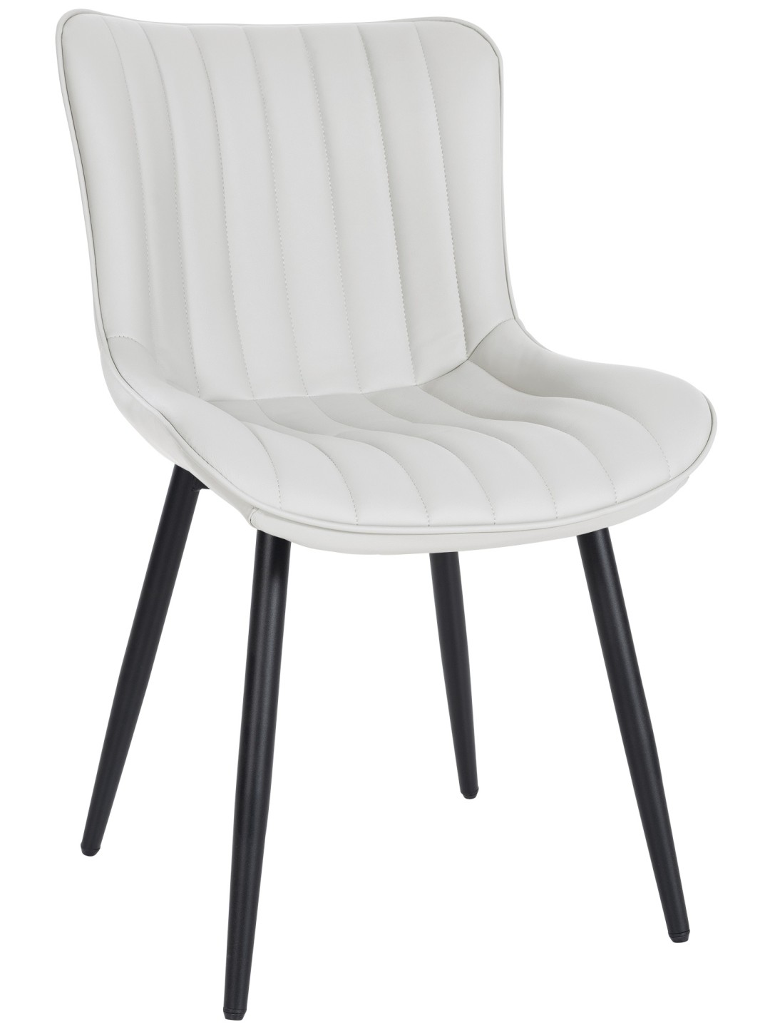 Stoel Largo kunstleer, wit