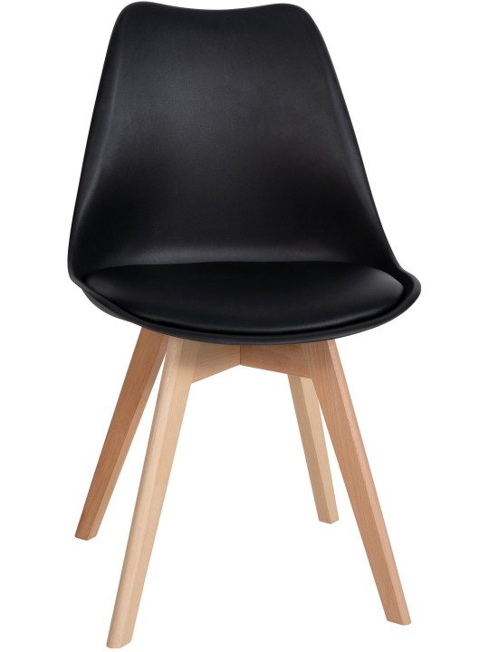 Set van 6 Ramsey eetkamerstoelen, zwart Set van 6 Ramsey eetkamerstoelen, zwart