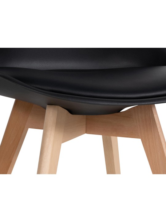 Set van 6 Ramsey eetkamerstoelen, zwart Set van 6 Ramsey eetkamerstoelen, zwart