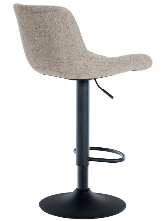 Barkruk Tover stof, taupe