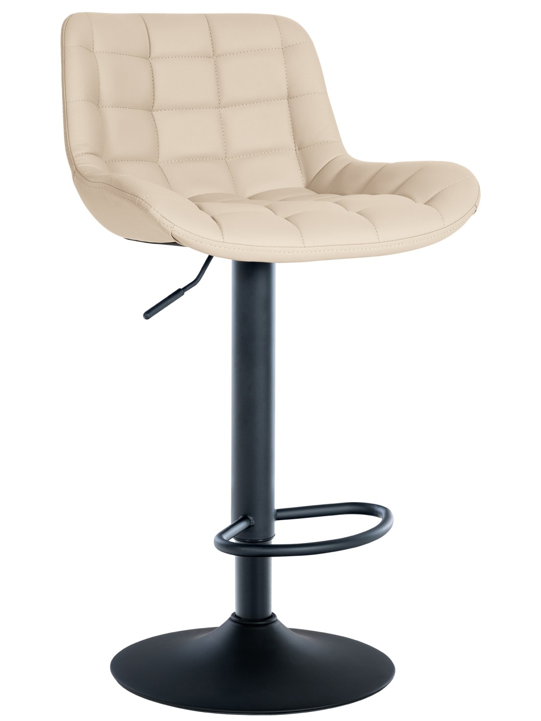 Barkruk Tover kunstleer, crème