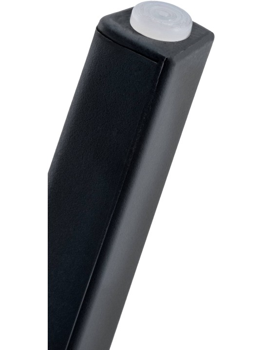 Set van 2 stapelstoelen Puebla, zwart