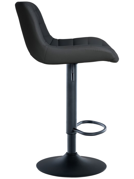 Set van 2 barkrukken Tover kunstleer, zwart Set van 2 barkrukken Tover kunstleer, zwart