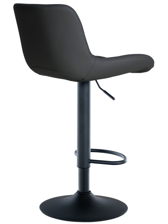 Set van 2 barkrukken Tover kunstleer, zwart Set van 2 barkrukken Tover kunstleer, zwart