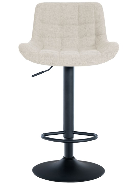 Set van 2 barkrukken Tover stof, crème