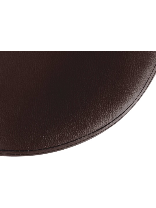 Barkruk Ponte kunstleer chroom, bruin Barkruk Ponte kunstleer chroom, bruin