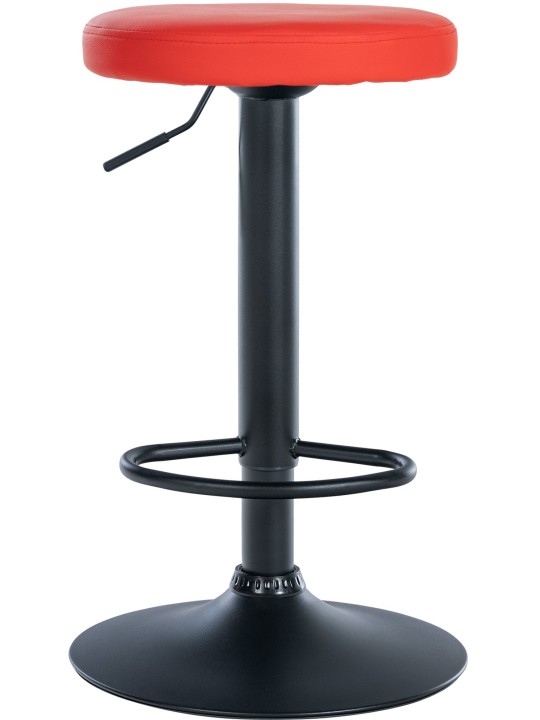 Barkruk Ponte kunstleer, rood