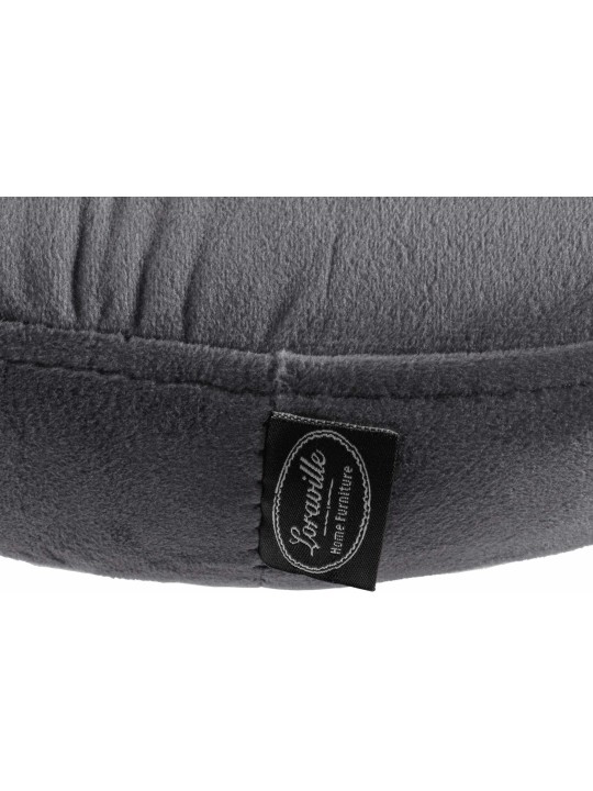 Barkruk Ponte fluweel, donkergrijs Barkruk Ponte fluweel, donkergrijs