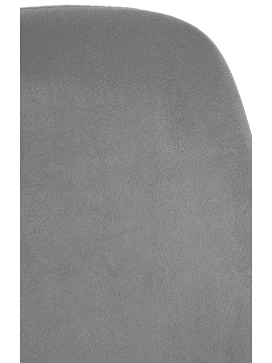 Eetkamerstoel Victoria fluweel, grijs Eetkamerstoel Victoria fluweel, grijs