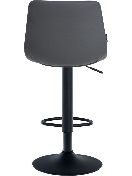 Set van 2 barkrukken Jerry kunstleer, grijs