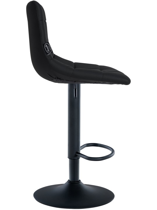 Set van 2 barkrukken Jerry kunstleer, zwart Set van 2 barkrukken Jerry kunstleer, zwart