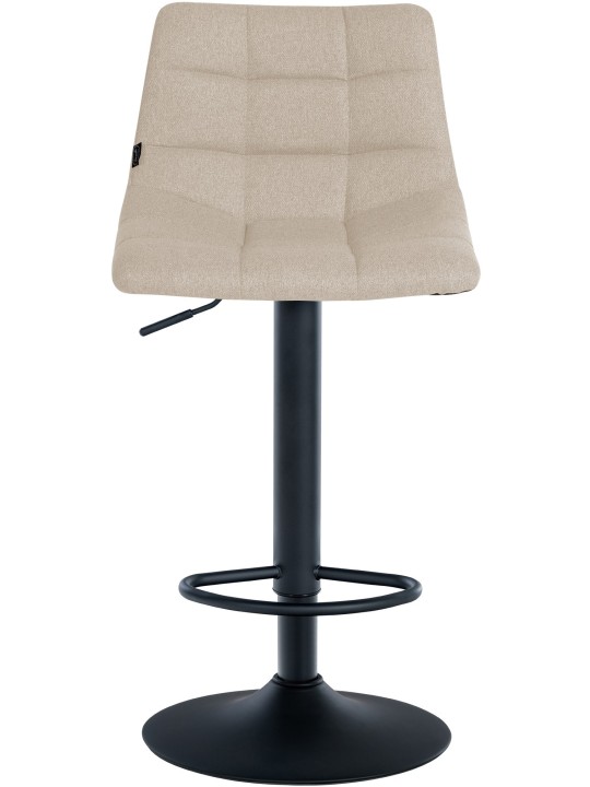 Set van 2 barkrukken Jerry stof, crème Set van 2 barkrukken Jerry stof, crème