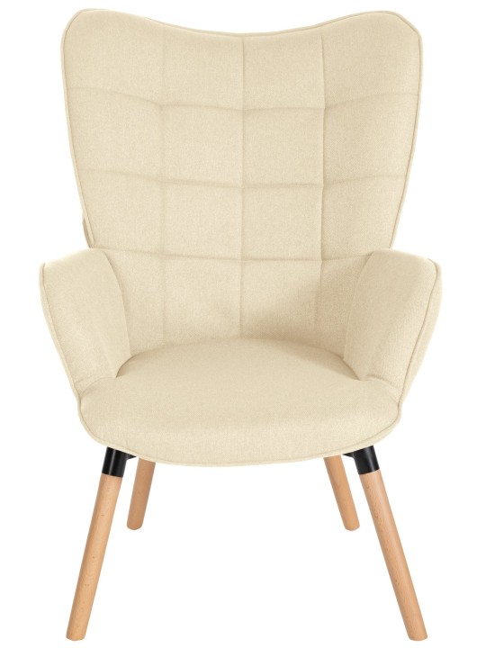 Fauteuil Tuinstof, crème