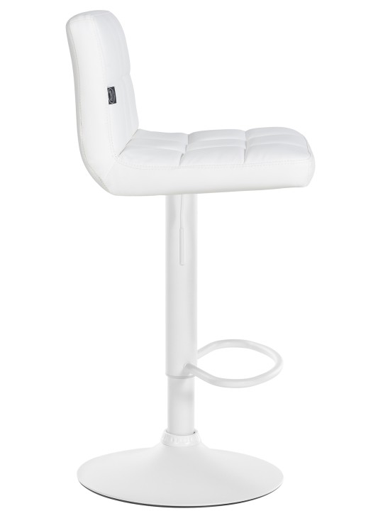 Barkruk Feni kunstleer, wit