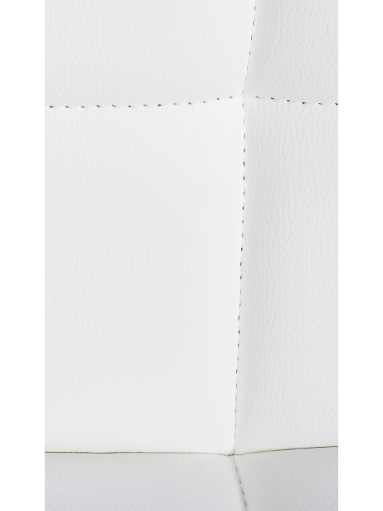 Barkruk Feni kunstleer, wit