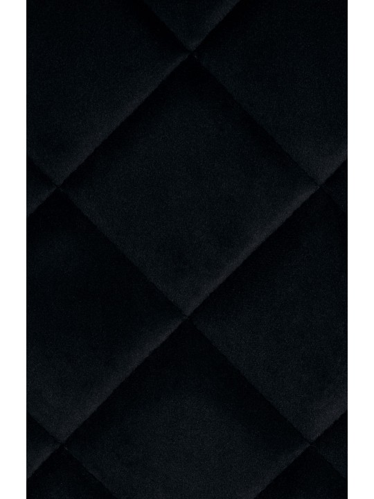 Stoelveren Fluweel, zwart