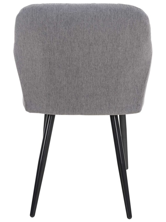 Eetkamerstoel Shila stof, grijs