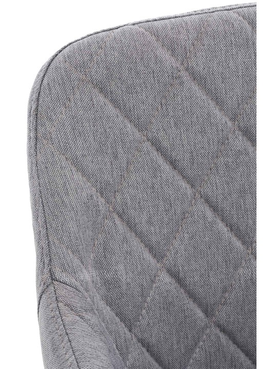 Eetkamerstoel Shila stof, grijs