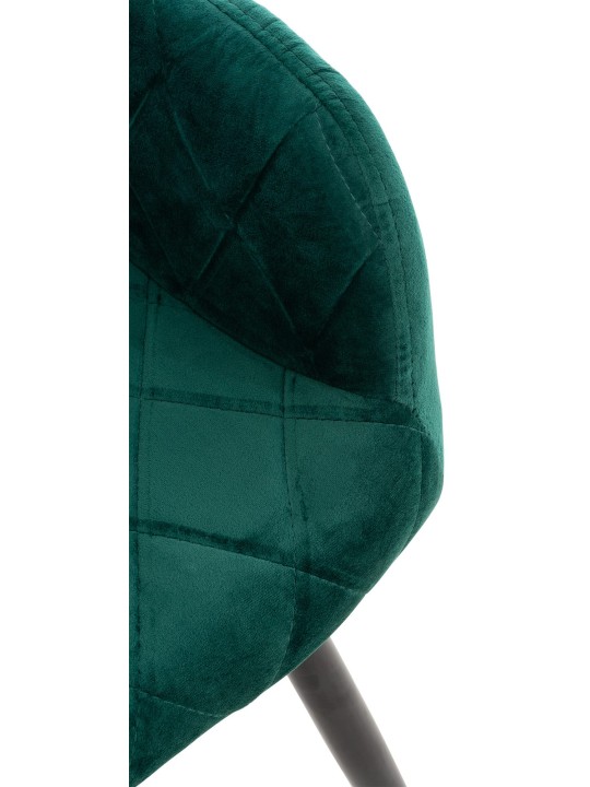 Eetkamerstoel Shila fluweel, groen Eetkamerstoel Shila fluweel, groen