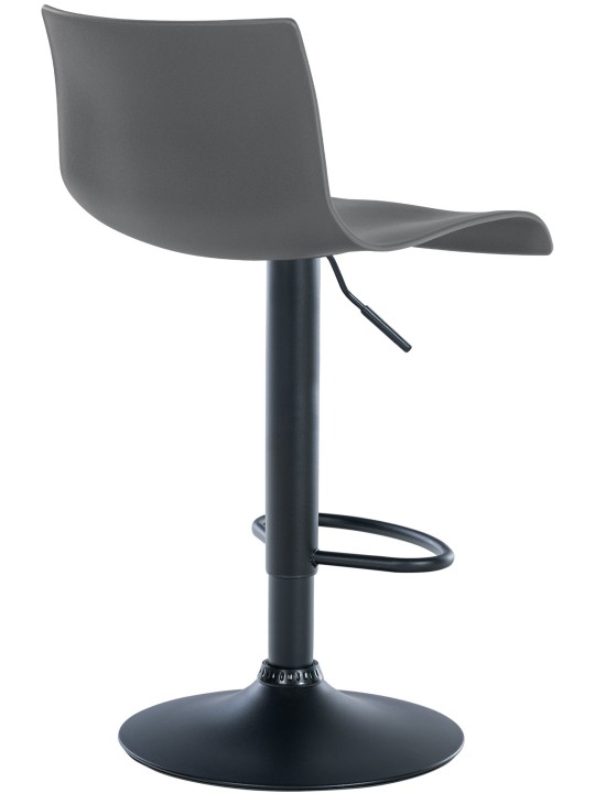 Barkruk Branford kunststof, grijs