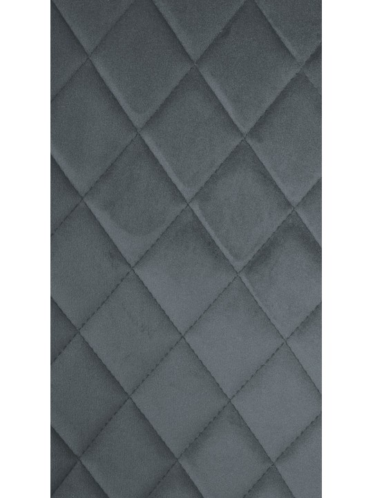 Set van 4 stoelen Telde fluweel, donkergrijs Set van 4 stoelen Telde fluweel, donkergrijs