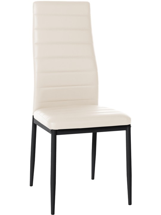 Eetkamerstoel Mayfair kunstleer, crème