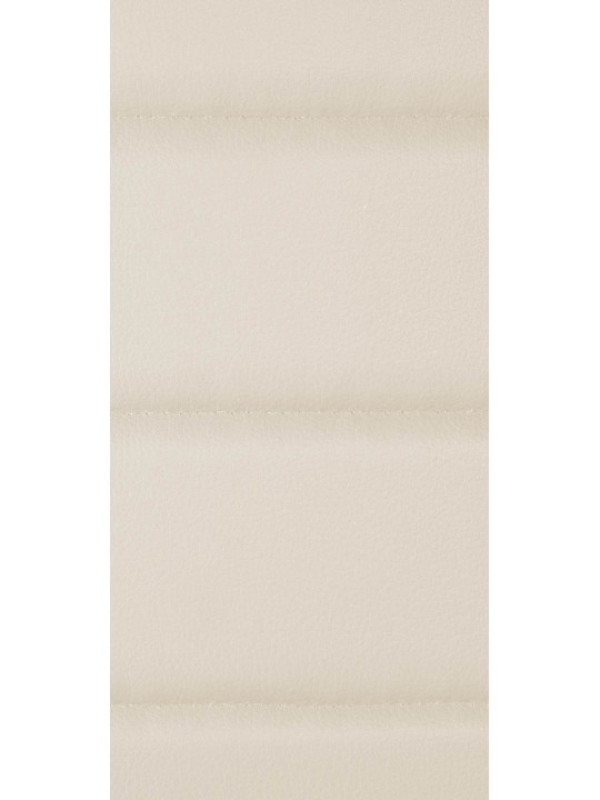 Set van 6 eetkamerstoelen Mayfair kunstleer, crème