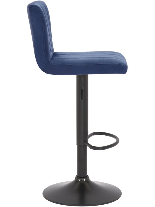 Barkruk Jamie fluweel, blauw Barkruk Jamie fluweel, blauw