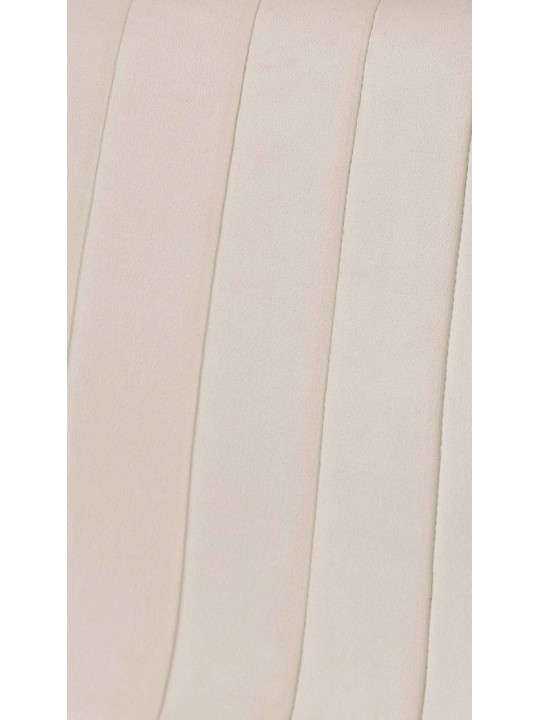 Stoel Dijon fluweel, crème Stoel Dijon fluweel, crème