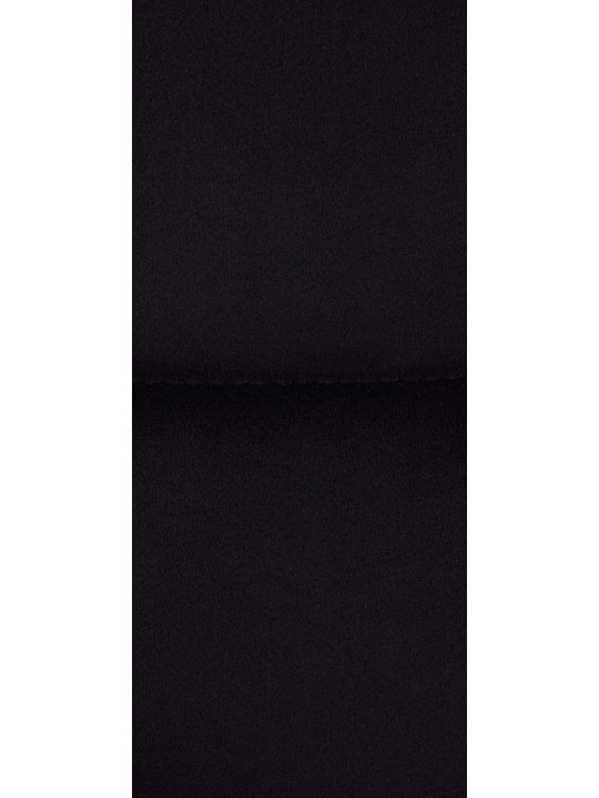 Barkruk Los Angeles Fluweel Chroom, zwart