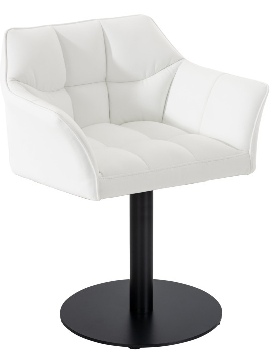 Ligstoel Damaso kunstleer, wit Ligstoel Damaso kunstleer, wit