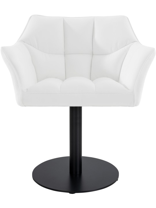 Ligstoel Damaso kunstleer, wit Ligstoel Damaso kunstleer, wit